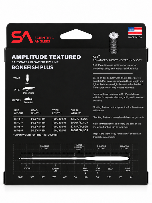 Amplitude Textured Bonefish Plus