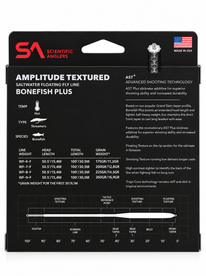 Amplitude Textured Bonefish Plus