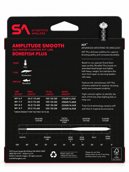 Amplitude Smooth Bonefish Plus