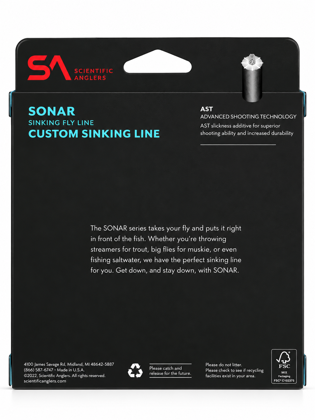 Sonar Custom Sinking Line