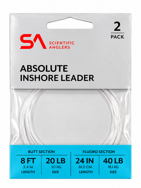 Absolute Inshore Saltwater Leader 8ft
