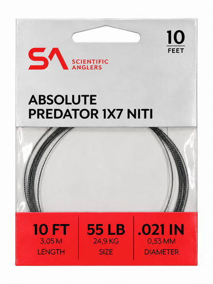 Absolute Predator 1X7 NiTi 10ft